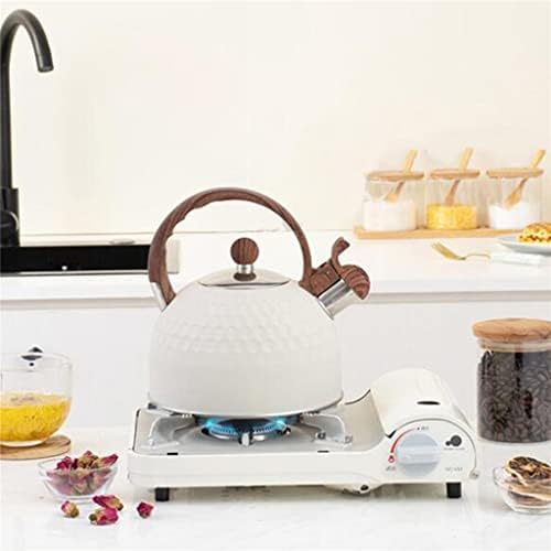 XDCHLK Гроздобер свиреж чајник со цврсто дно анти-дебетирана емајл 2,5 L чајник за дома за готвење дома