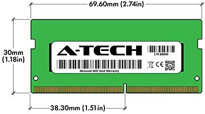 A-Tech 8 GB RAM меморија за синологија DiskStation DS920+ NAS | DDR4 2400MHz PC4-19200 SODIMM 1.2V 260-PIN Не-ECC SO-DIMM Memory Autgrade