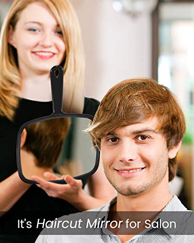 Заштитно Рачно Огледало, Рачно Огледало За Шминка Со Рачка За Берберски Фризер