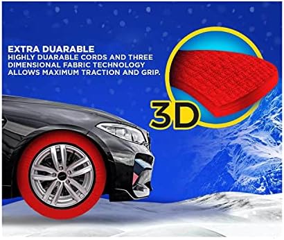 Премиум автомобил гуми снежни чорапи за зимска екстрапро -серија текстилен снежен ланец за жива
