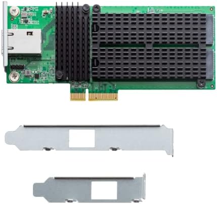 ASUSTOR AS-T10G3, 10GBE & M.2 NVME SSD мрежна картичка