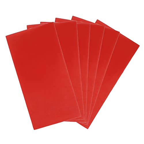 Восок од основна Плоча, Лесно Обликување 15 парчиња Црвен Восок Без Мирис Флексибилен За Лажни Заби