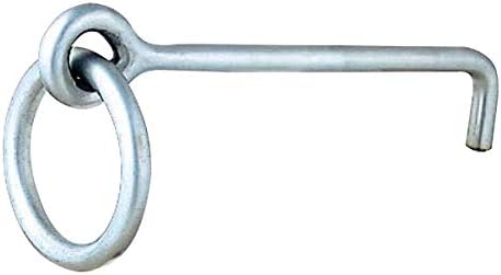 Бесплатен прстен за бесење на Nasta KS-FR100, тркалезни нозе, L-форма, главно тело: ширина 13,8 инчи, пакет од 15