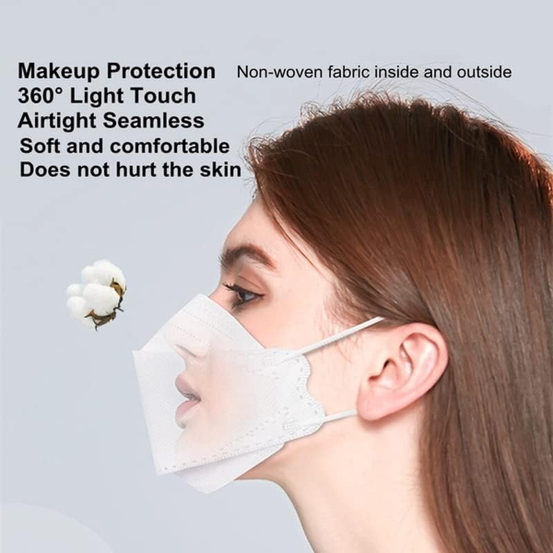 Hubbide 100pcs KF94 маски, индивидуално завиткани маски од типот на риба за возрасни, 4 слој заштитна маска за лице
