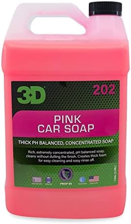 3Д Розов Сапун за Миење Автомобили-Ph Балансиран, Лесно Плакнење, Сапун За Автомобил Без Гребење