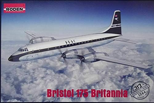 БРИСТОЛ 175 Транспортен авион на Британија 1/144 Скала пластичен модел комплет Роден 312