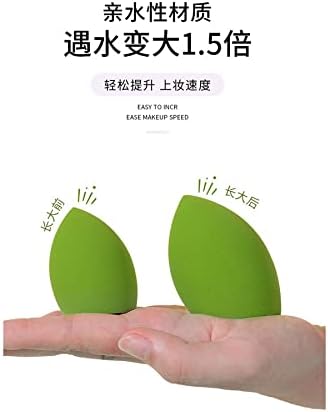Genigw 12 парчиња/Поставете убавина јајце влажно и суво двојно користење на женските шминка за сунѓер алатки во прав