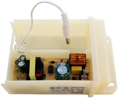 HQRP Wallид монтирање водоотпорен адаптер за напојување со AC за AC за D-Link DCS-3110, DCS-3220, DCS-3411 Coaster Comaster Camera