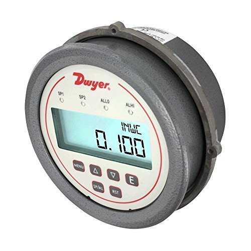 DWYER DH3-002 Контролер на диференцијален притисок, опсег 0-0,25 WC