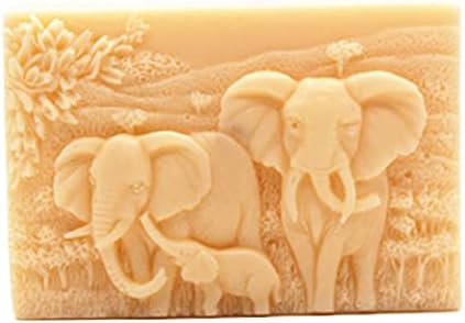 Семејски семеен сапун со сапун рачно изработен силиконски мувла бар уметнички занаетчиски калапи за сапун DIY правење лосион бар бебе