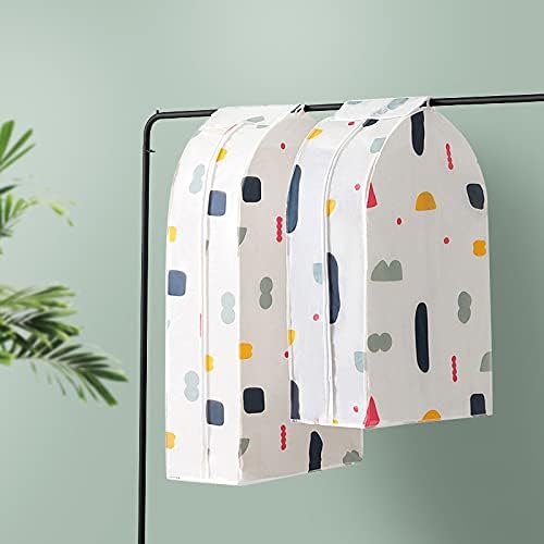 Облеката На вајмингшоп Покрива Торби за Складирање Со Патент За Облека Геометриски Обрасци Облека Пева Покрива Облека Фустан Јакна