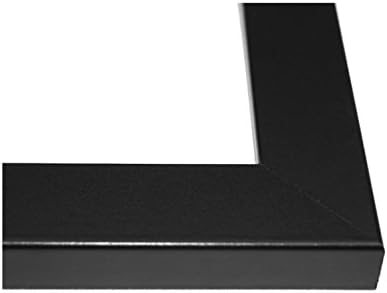 CreativePf [1032Bk] Црна рамка за слика со 3-8x10-инчен отвор за отвор на црна мат/бело јадро колаж, вклучува инсталирани закачалки за пила