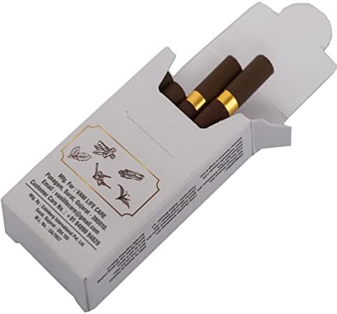 Цигари од бел лист Премиум Хербални пуши цигари - тутун и никотин - помага во откажување од пушење