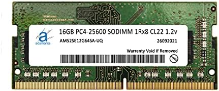 Адаманта 8 GB компатибилен за Dell Alienware, G-серија, Inspiron, Latitude, Optiplex, Precision, Vostro & XPS DDR4 3200MHz PC4-25600 SODIMM 1RX8