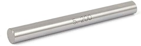 X-DREE 5.20 mm Dia +/-0.001 mm Толеранција 50mm Должина GCR15 Прачка Мерење Игла Мерач(5,20 mm Dia + / - 0,001 mm Толеранција 50 mm Должина