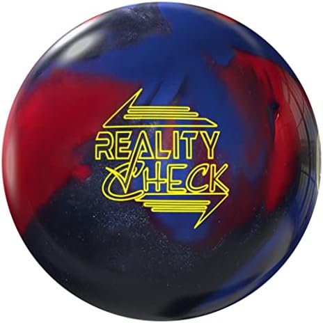 900 Глобална реалност Проверете ја топката за куглање - Црна/Индиго/Марун