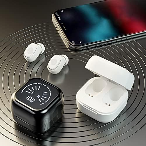 Деларси Безжични Слушалки Bluetooth Во Уво Слушалки Со Мала Тежина Вграден Микрофон Извонреден Врвен Звук СО Куќиште ЗА Полнење SG5