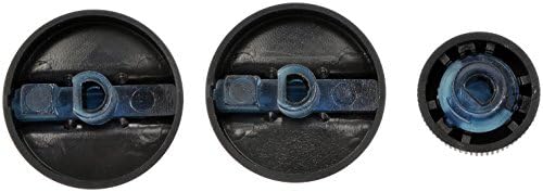 Дорман 76829 Асортиман на копче за контрола на температурата Компатибилен со избрани модели Chrysler/Dodge/Eagle, црна