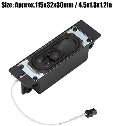 Звучник на ТВ Дауерхафт, ТВ звучник одличен бас ефект 2 парчиња гласно чиста замена на звукот 8 ом 10W мат површина за рекламни плеер