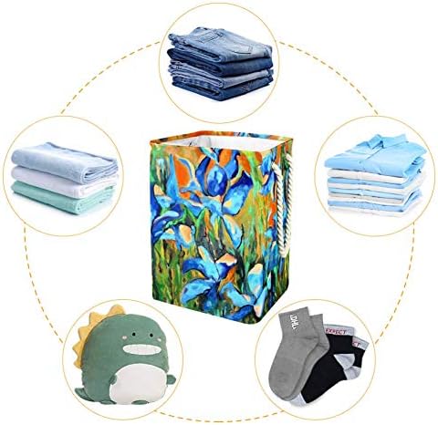 Unicey Blue Irisis Голем зачудувачки за складирање на средства за складирање на алишта за поддршка на расадник и детска просторија