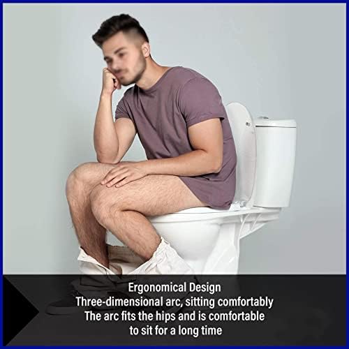 Тоалетално седиште квадратно облик правоаголна тоалетна седиште за тоалети, тоалета за тоалетот, плоштад, седеше, стандардна големина,
