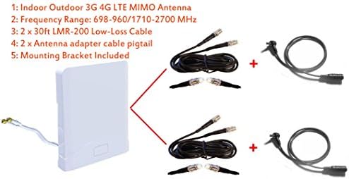 3G 4G LTE затворен опсег на отворено Мимо Антена за Netgear Aircard 778S AC778S AC778 Девица мобилна мешавина