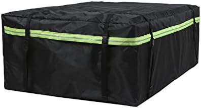 WDBBY водоотпорна карго торба за автомобили носач на покривот со ноќна рефлективна лента Универзална багаж торба за складирање