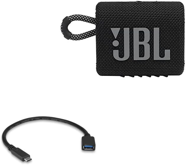 Кабел Boxwave Компатибилен со JBL GO 3 - USB адаптер за проширување, додадете USB поврзан хардвер на вашиот телефон за JBL GO 3