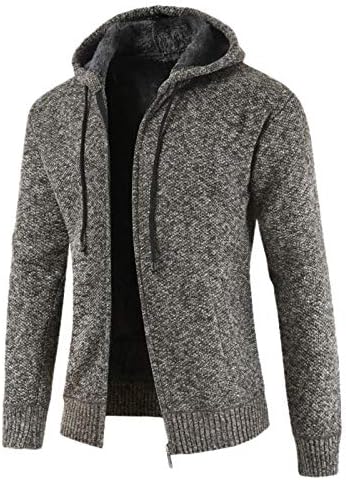 Менс палта и јакни, со качулка едноставен палто Активен долг ракав есен удобен целосен поштенски јакна цврста боја1515