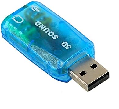 LMMDDP 1 pcs 3D АУДИО Картичка USB 1.1 За Mic/Звучник Адаптер Опкружувачки Звук 7.1 CH за Лаптоп Лаптоп