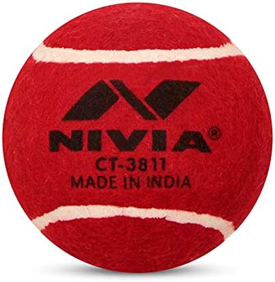 Тешка топка со тешка црвена крикет со нивија