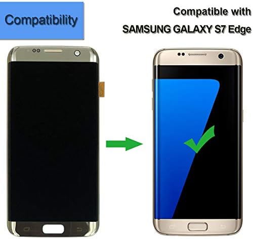Амолед За Samsung S7 Edge G935A G935V G935P G935T G935F Замена Лцд Екран На Допир Склопување + Алатки