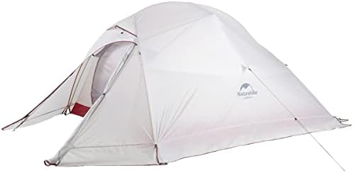 Chaturehike Cloud -Up 2 и 3 лице лесен шатор за ранец со стапало со snowskirt - 4 сезонски слободен стоички шатор Ултралајт