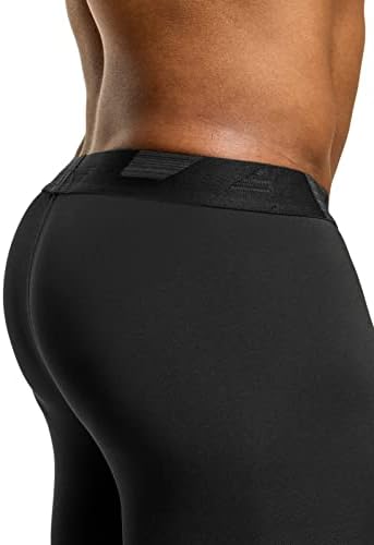 TSLA 1, 2 или 3 пакувања за компресивни панталони за машки пакувања, ладно суво атлетско тренингот што работи хеланки со џеб/не-џеб