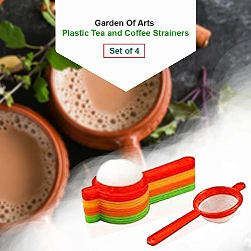 Градина На Уметностите Пластични Цедилки За Чај И Кафе, Разнобојната Боја Може Да Варира