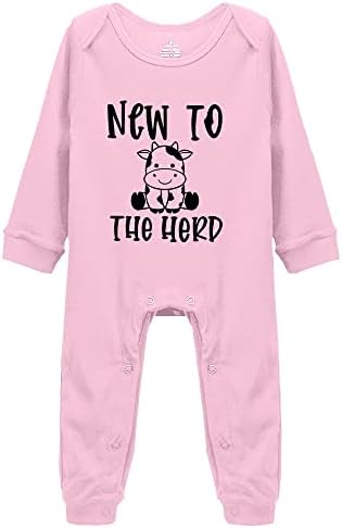 Ново за стадо - Фарма Смешна крава - едно парче бебешко тело 0-24 месеци