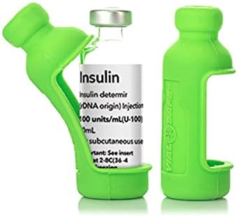 Заштитник на шишиња со шишиња со шишенце, случај/ракав за дијабетес, никогаш не ризикувајте да ја кршите вашата инсулинска шишенце, еднократно, издржлив, флексибил?
