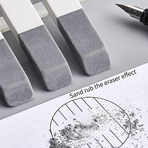 Tododli Erasers на песок 4 пакувања, силиконски бришач се користи за расчистување на обоени моливи, пенкала за топка и ознаки за мастило