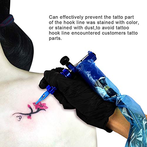 Тетоважа Машина Клип Кабел Ракав/Покритие, 100 парчиња/торба За Еднократна Употреба Пластични Хигиена Безбедност Ракав Покрие Торба