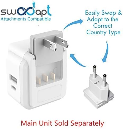Само Ceptics Swadapt Type L Attichment - Работи со компатибилни уреди Ceptics Swadapt - вистинската единица се продава одделно
