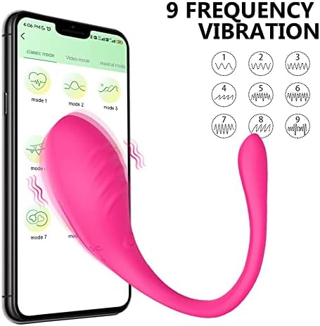 Контрола на апликација Moona Вибрирачки јајца Вибратори Секс играчки за жени G Spot STIMULATOR Безжичен гаќички вибратор вагинална топка