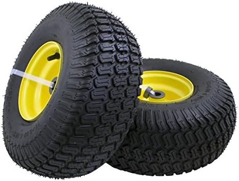 Задна гума на марастар 20808-на тревата 20x8.00-8/20x10.00-8 4PR Задна гума само за возење косилки, 20.2x20.2x9.5, црна & 15x6.00-6