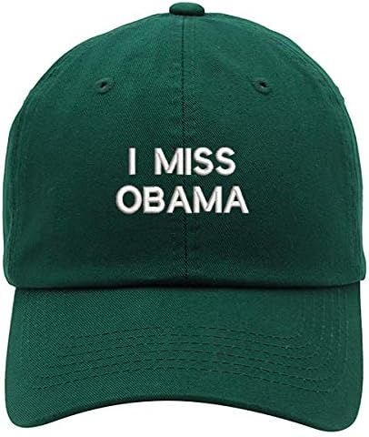 Облека со највисоко ниво ми недостасува Обама извезена четкана памучна тато капа капа