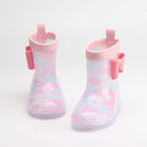 Дете за мали чизми за дожд чизми за дожд кратки чизми за дожд за дете лесно на лесни чорапи за подот на бебето