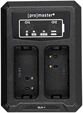 Промастер 4609 двојно полнач - USB за Olympus BLN -1 4609