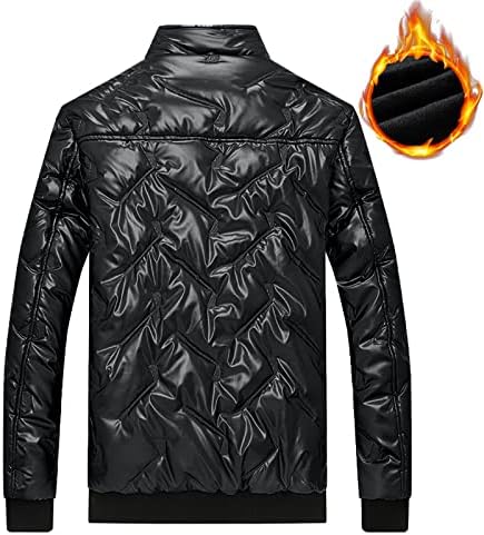 Есен јакна Човечки клуб плус големина со долга ракав модерен џеб јакни удобност густа цврста боја ветровитоф Худи10