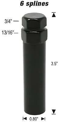 Muztaga 20 Red Lug Nuts Tuner Spline Drive Acorn 12x1.5 + копче - Едноставна инсталација