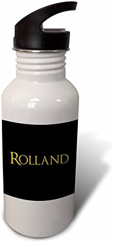 3дроуз Роланд Вообичаено име за бебе момче Во Америка. Жолта на Црна Амајлија-Шишиња Со Вода