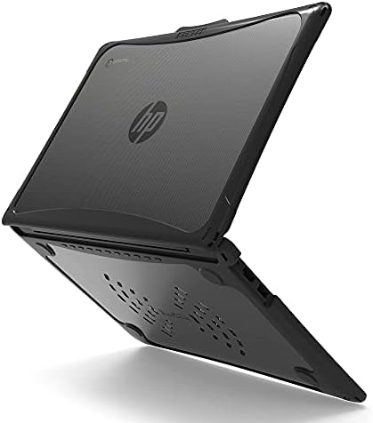 Ibenzer Hexpact Случај ЗА HP G7 G6 Chromebook 14 Инчи, Тежок Случај за 14 инчен HP G6 G7, Заштитен Капак со Заклучување На Екранот