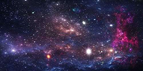 Yeelle 20x10ft Galaxy Nebula Backdrop Надворешен простор Универзум Спарлив галактика starвезди небесно млеко, starsвезди, позадина